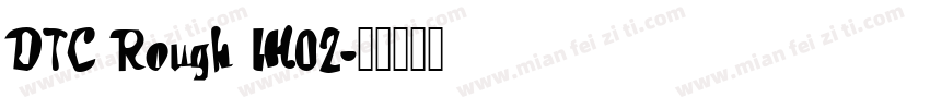 DTC Rough M02字体转换